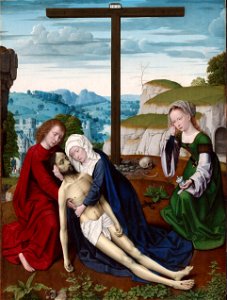 Gerard David, Netherlandish (active Bruges), first documented 1484, died 1523 - Lamentation - Google Art Project