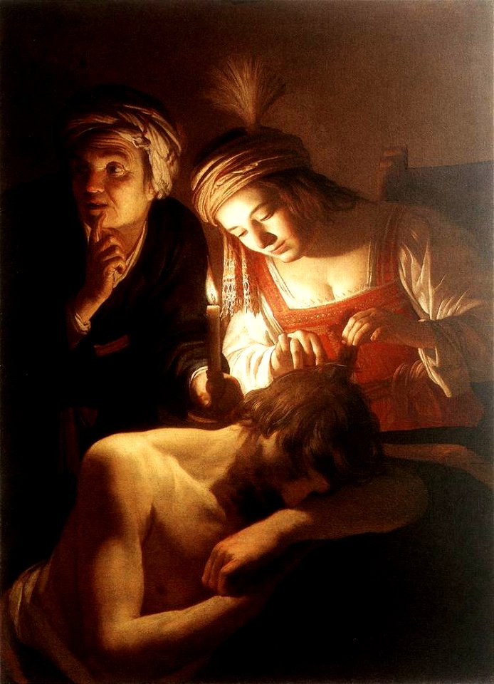 Gerard van Honthorst - Samson and Delilah - WGA11646