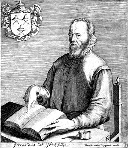 Gerard de Jode, by Hendrick Goltzius