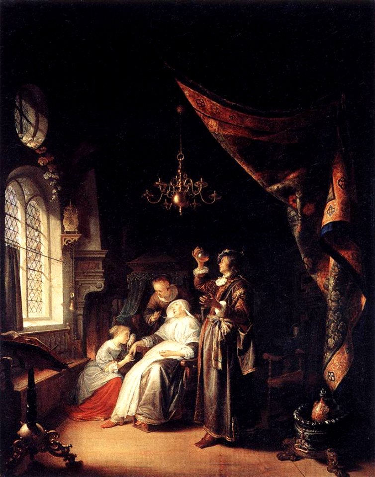 Gerard Dou - The Dropsical Woman - WGA06647