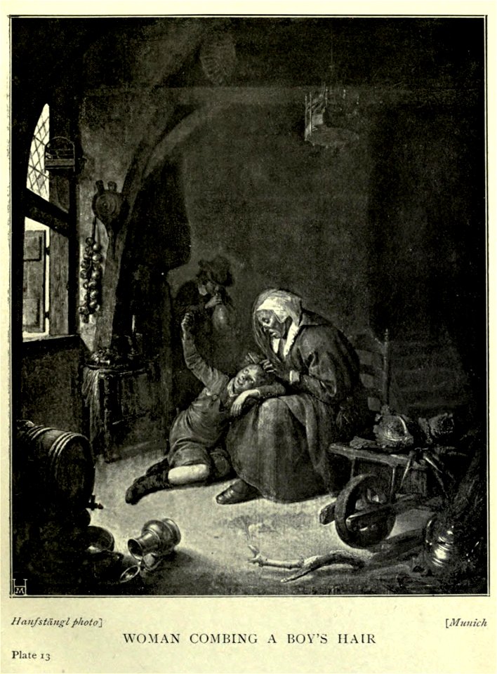 Gerard Dou - Woman combing a child's hair gerarddou00martiala 0075