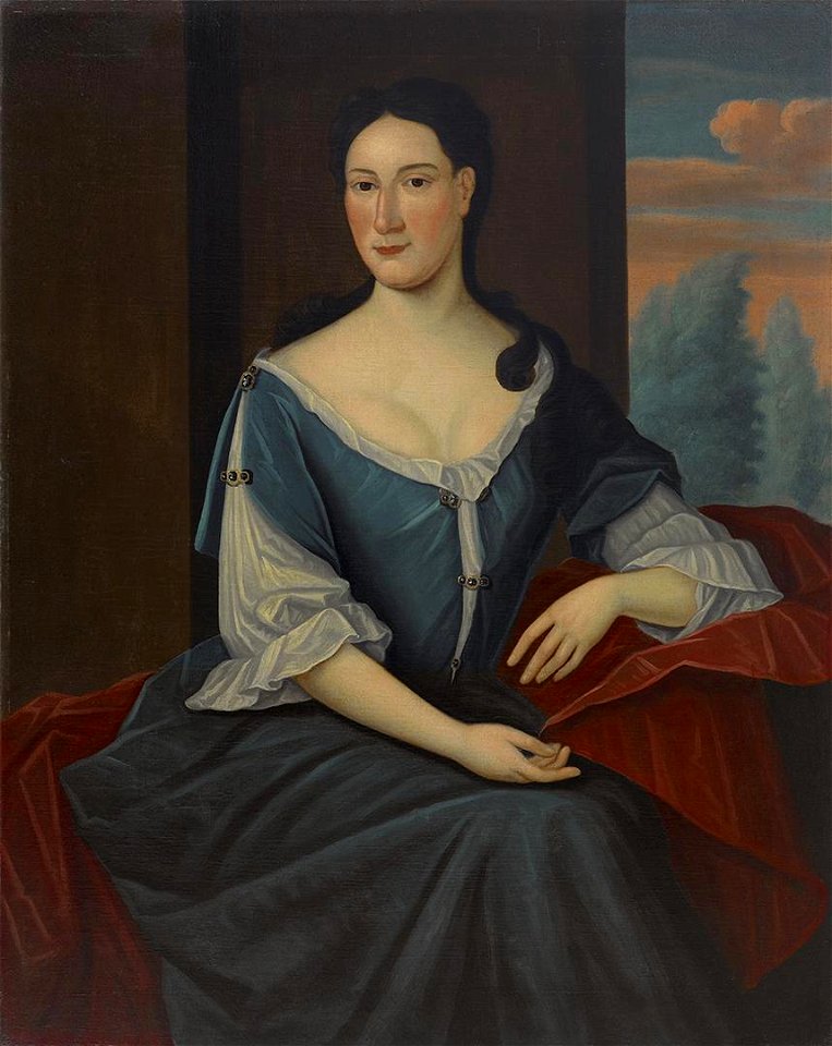 Gerardus Duyckinck I - Mrs. Jacob Franks (Abigaill Levy) - 2005.8 - Crystal Bridges Museum of American Art