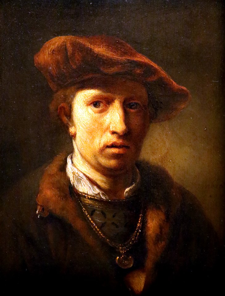 Gerbrand van den Eeckhout (1621-1674) - Autoritratto (1659) - Accademia Carrara Bergamo