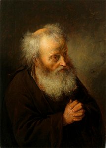 Gerard Dou - Old Man Praying, GD-107
