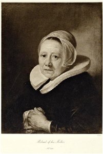 Gerard Dou - Portrait of Maria Jans, Dou's Mother gri 33125001303870 0102