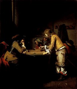 Gerbrand van den Eeckhout - Tric-Trac Players - WGA7471