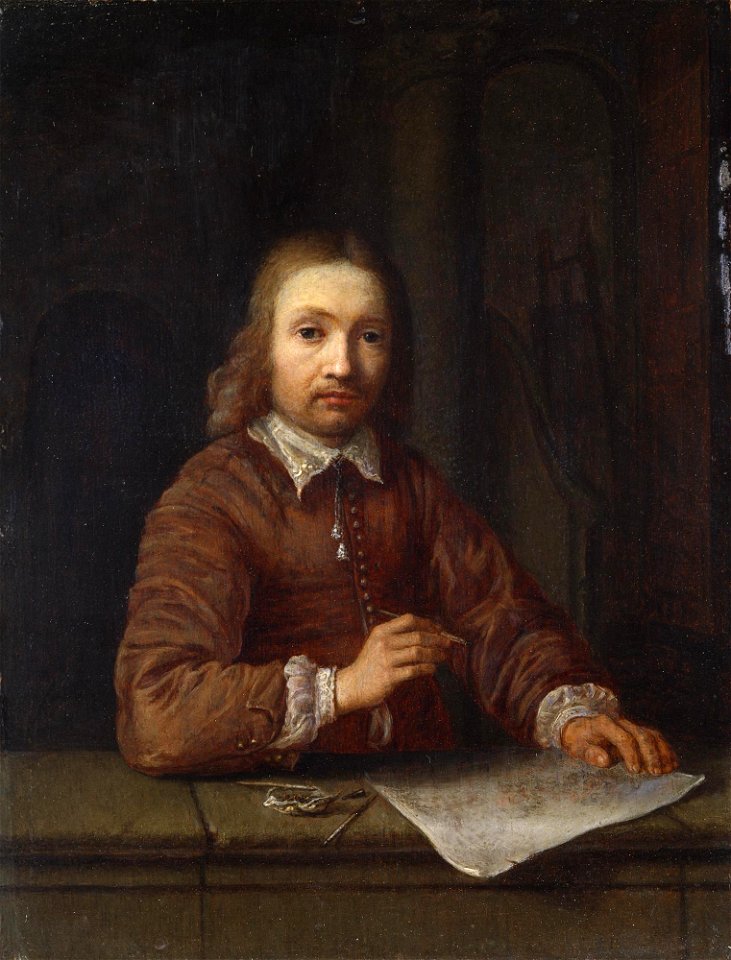 Gerard Dou - Self-portrait - 1964.108 - Dallas Museum of Art