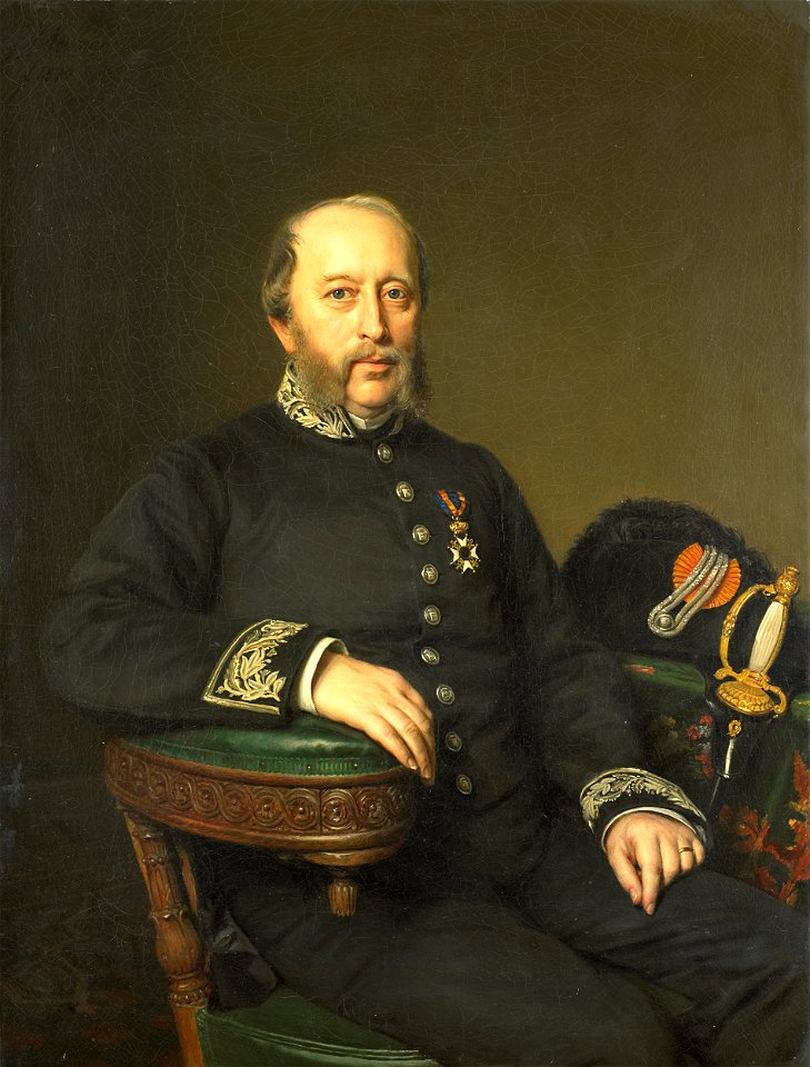 Gerard Johan Verloren van Themaat (1809-90). Lid van de Gedeputeerde Staten van Utrecht Rijksmuseum SK-A-2824
