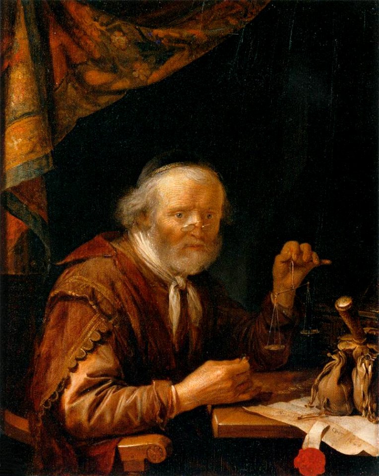 Gerard Dou - The Moneylender - WGA06649