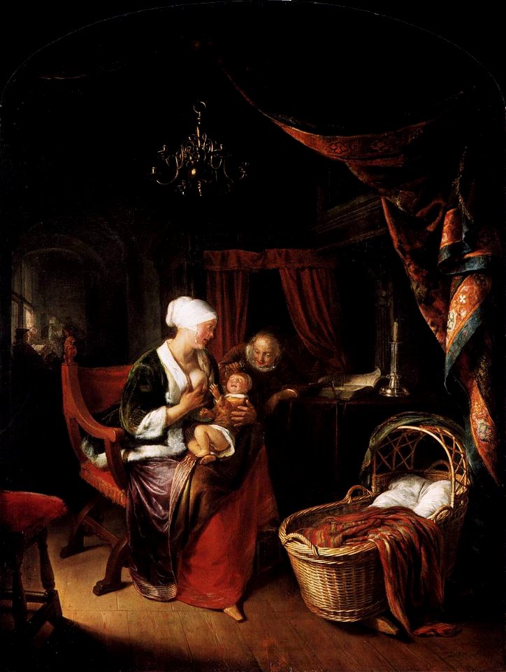 Gerard Dou - The Young Mother - WGA06664
