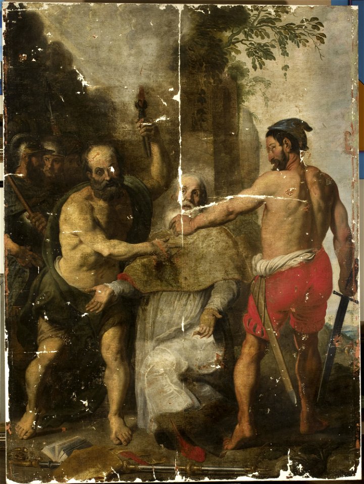 Gerard Seghers - Martyrdom of St. Livinus (without the frame) - M.Ob.1105 MNW - National Museum in Warsaw