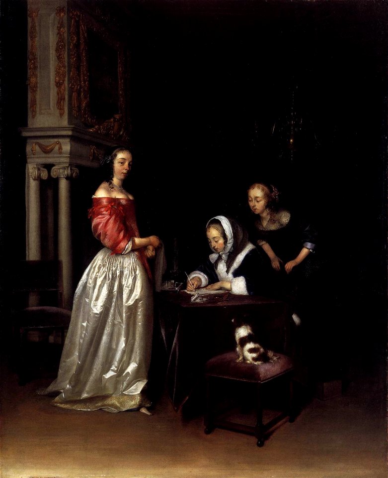 Gerard ter Borch (II) - Curiosity - WGA22128