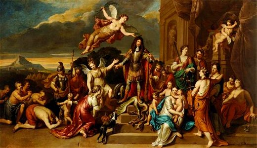 Gerard Hoet (I) - Allegorie op de regering van keizer Leopold I (1640-1705) - GG 1903 - Kunsthistorisches Museum