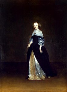 Gerard ter Borch (II) - Portrait-of-Catarina-van-Leunink.big. Free illustration for personal and commercial use.