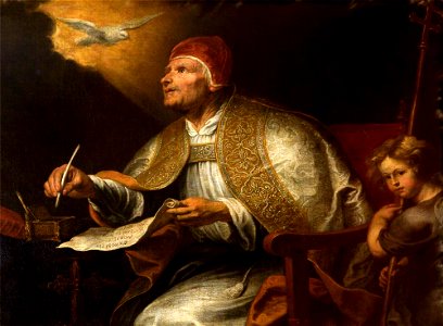 Gerard Seghers (1591-1651) (attributed to) - The Four Doctors of the Western Church, Saint Gregory the Great - 1257050 - National Trust