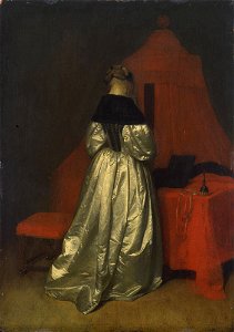 Gerard ter Borch - A Lady in Her Chamber
