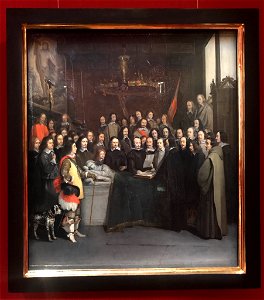 Gerard ter Borch - Allegory of Hugo Grotius and the Peace of Westphalia - City Museum of Münster GE–0357–2