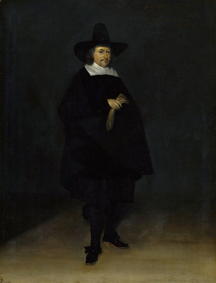 Gerard ter Borch - Jan Roever, Bürgermeister von Deventer, um 1660-1661