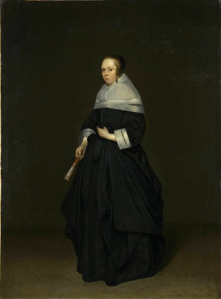 Gerard ter Borch - Portrait of a Woman 8758