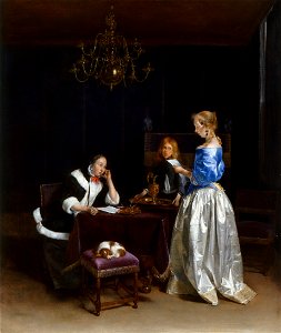 Gerard ter Borch - The Letter - Google Art Project
