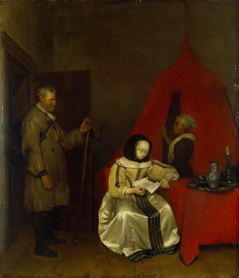 Gerard ter Borch - The Rural Postman