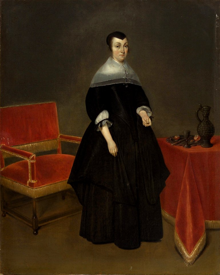 Gerard ter Borch - Hermana von der Cruysse (1615-1705) - GG 6330 - Kunsthistorisches Museum