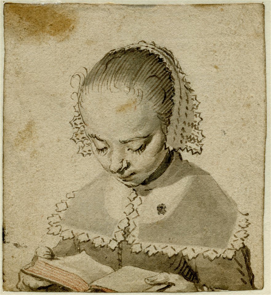Gerard ter Borch the Elde Girl Reading 1630s