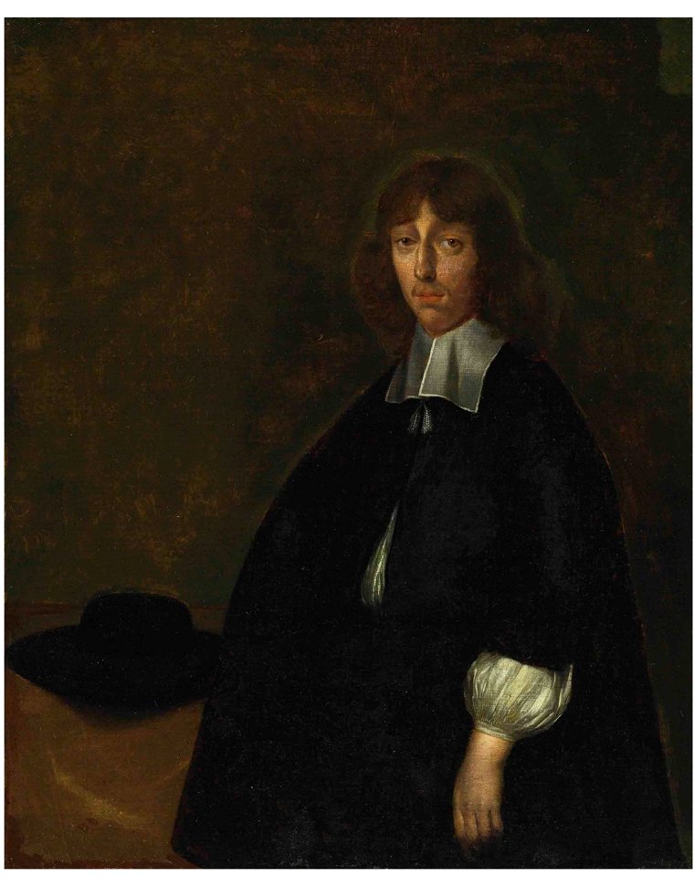 Gerard Terborch circle - Portrait of of a man, said to be Sybrand Schellinger (before 1640-1686) 2015 NYR 03747 0054
