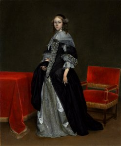Gerard ter Borch - Portrait of a Woman - 1944.93 - Cleveland Museum of Art
