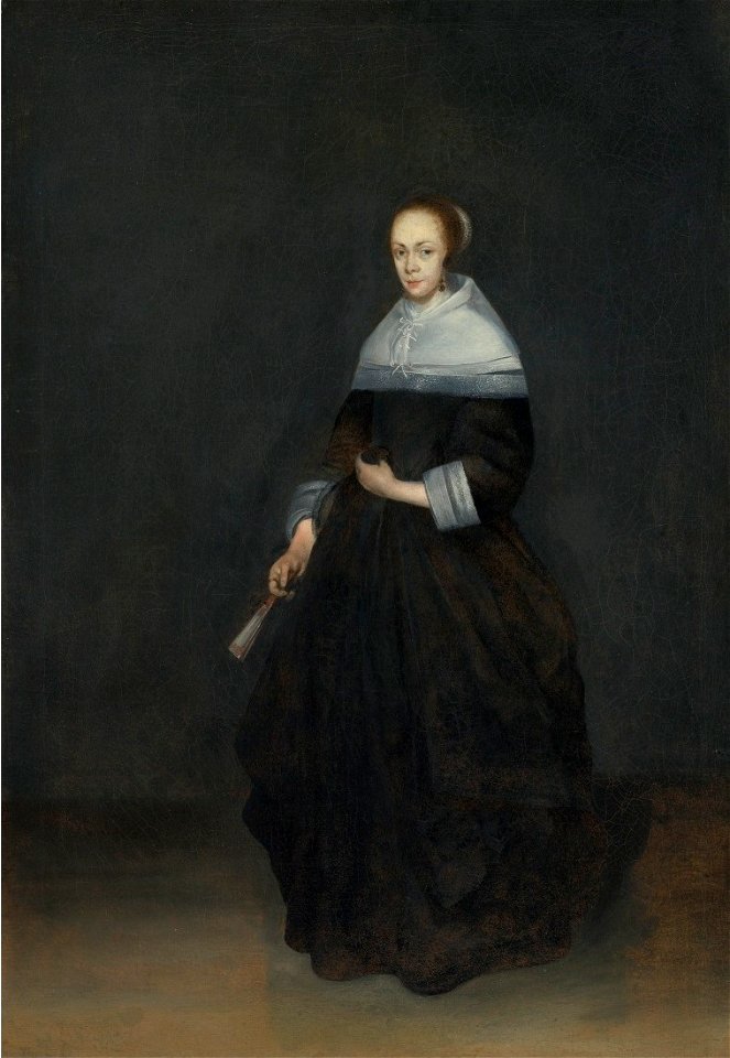 Gerard ter Borch - Portrait of a Woman N09003-34