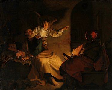 Gerard van Honthorst (Kopie nach) - Die Befreiung Petri - 802 - Bavarian State Painting Collections