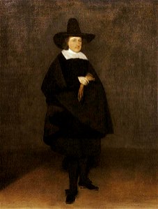 Gerard Ter Borch - Retrato de homem. Free illustration for personal and commercial use.