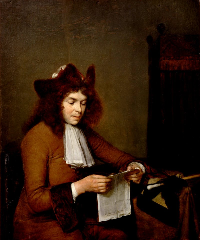 Gerard ter Borch - Young Man Reading 29.256 o2
