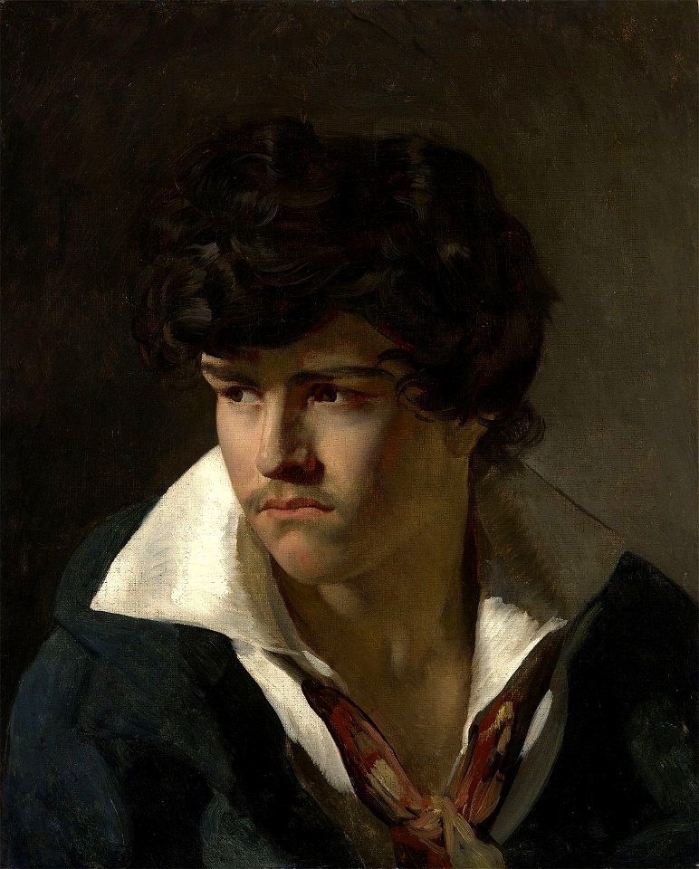 Gericault portrait de jeune homme