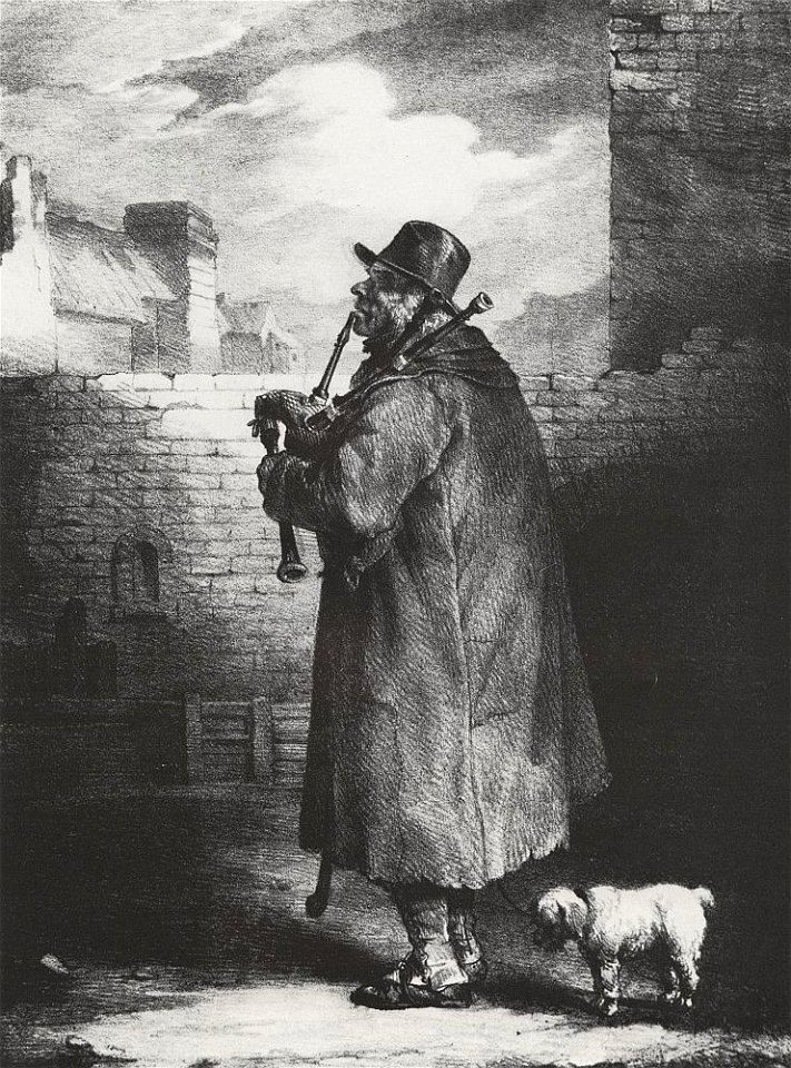 Gericault Theodore 1821 Der Dudelsackspieler