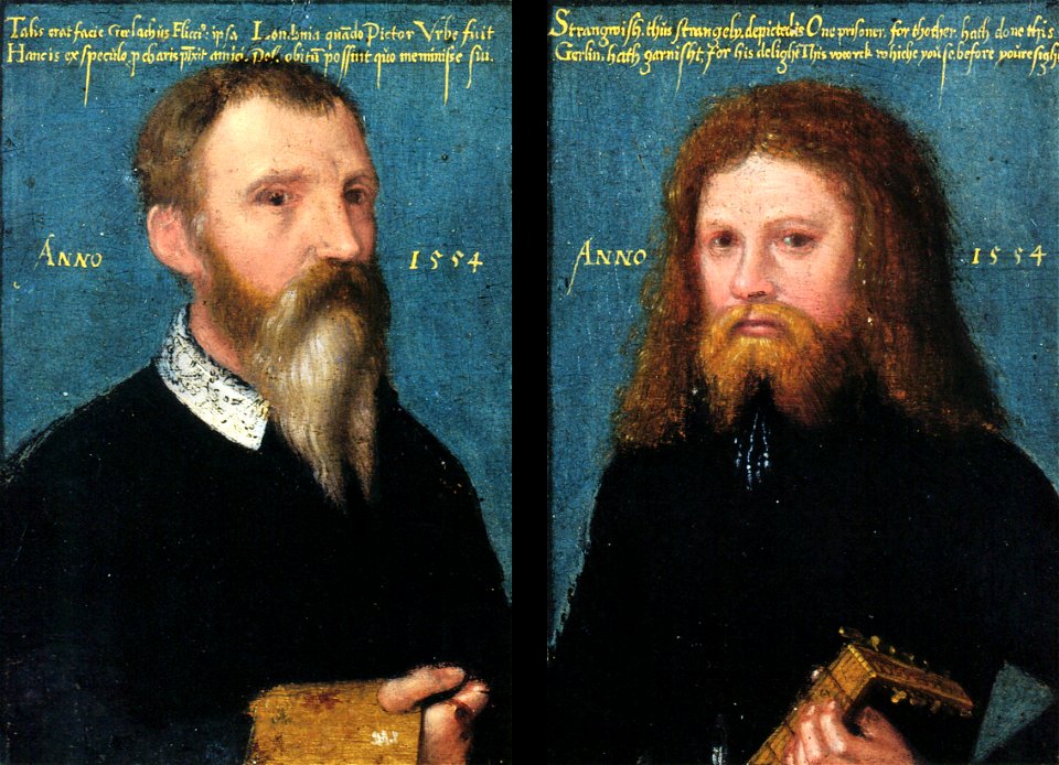 Gerlach Flicke with Henry Strangwish by Gerlach Flicke