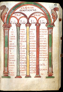 German - Leaf from Gospels - Walters W432R - Open Obverse
