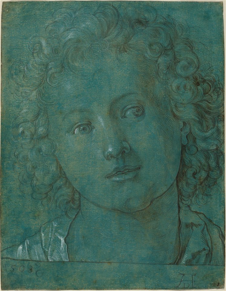 German 16th Century after Albrecht Dürer - Head of a Boy