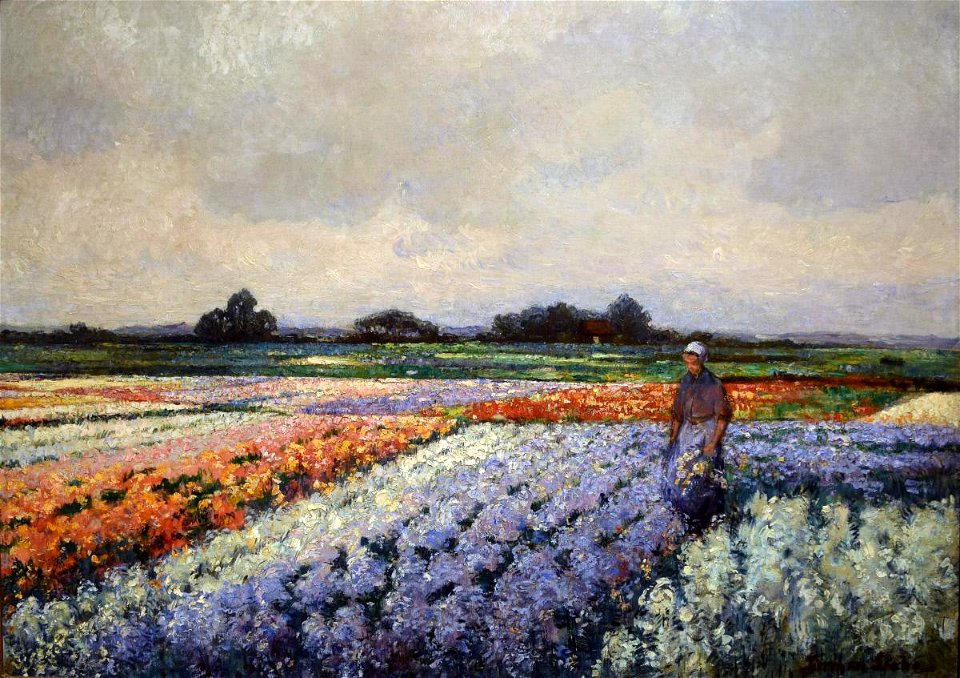 German Grobe - Flower Fields - 1976.16.1 - Reading Public Museum