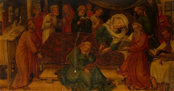 German School, 15th century - The Death of the Virgin - RCIN 403465 - Royal Collection