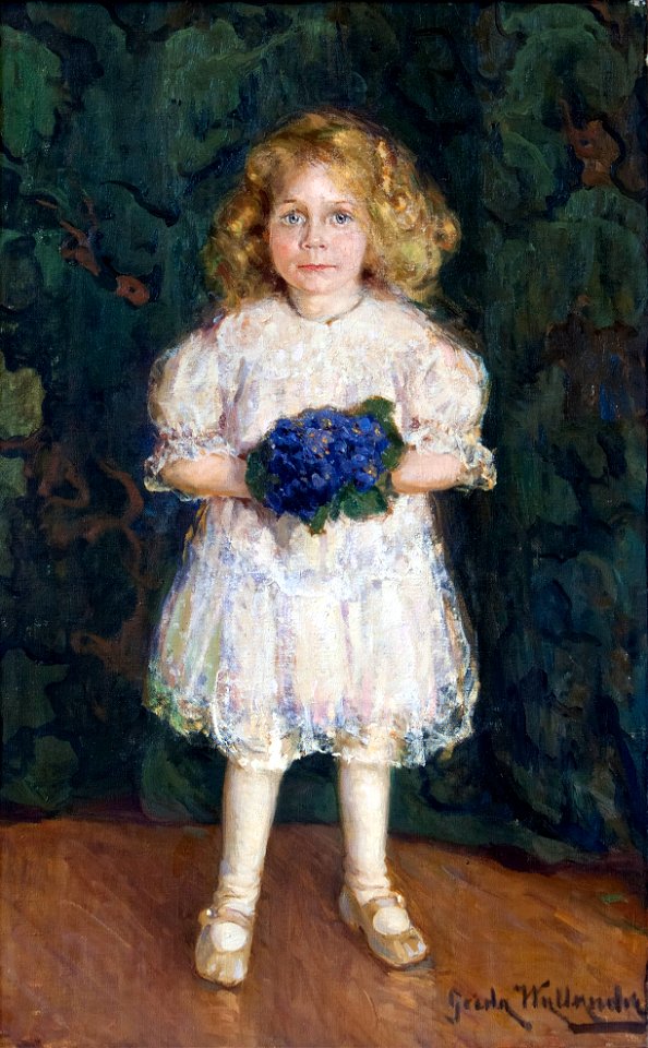 Gerda Wallander Portrait of Inga-Maria Thiel Thielska 373