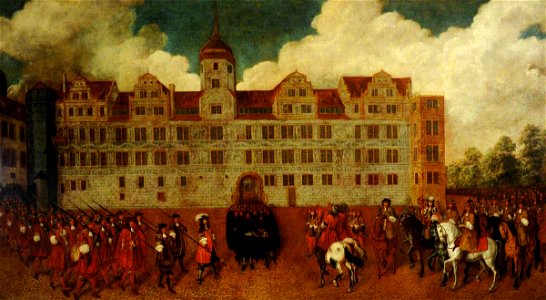German School - The Residenzschloss, Dresden, Facade - 959410 - National Trust