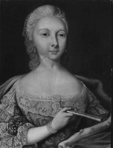 German School, 18th century - Anne, Princess Royal, later Princess of Orange (1709-1759) - RCIN 406408 - Royal Collection