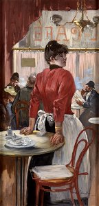 Gerhard Janssen Im Café