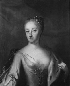 German School, 18th century - Princess Louisa of Saxe-Meiningen (1710-1767), Duchess of Saxe-Gotha - RCIN 406399 - Royal Collection