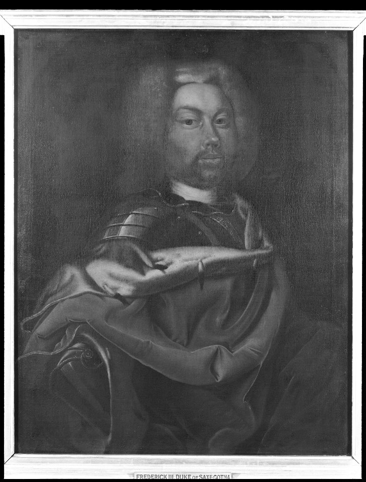 German School, 18th century - Frederick III, Duke of Saxe-Gotha (1699-1773), traditionally identified as - RCIN 406405 - Royal Collection