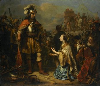 Gerbrand van den Eeckhout - Alexander und die Frauen des Darius - 1798 - Bavarian State Painting Collections