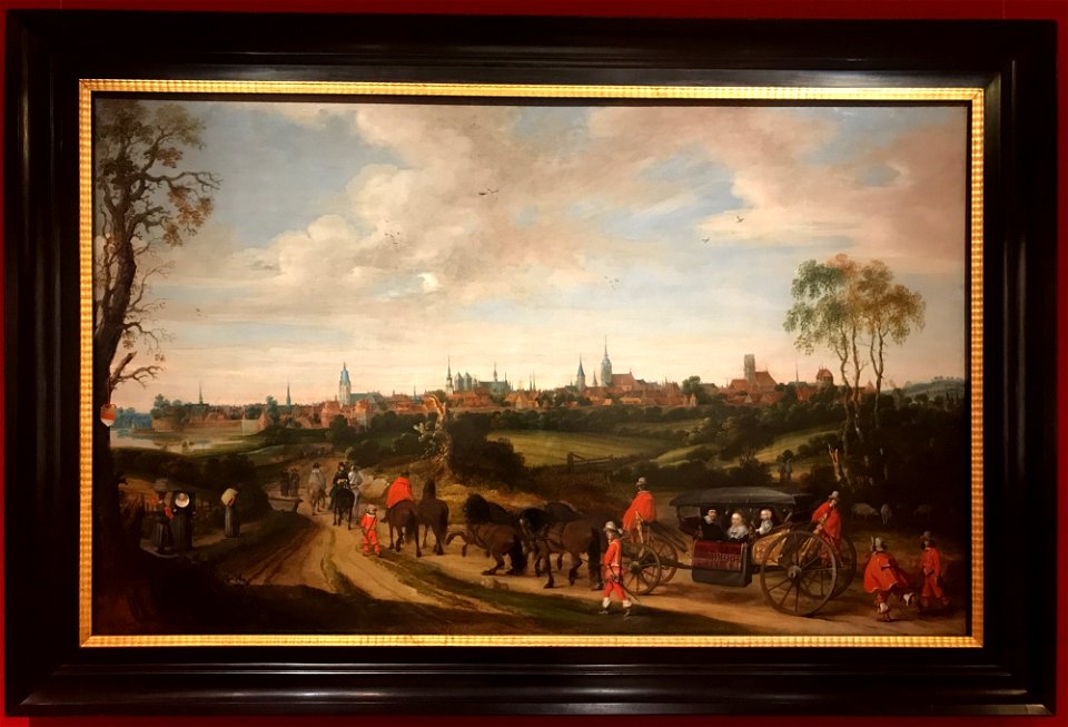 Gerhard Ter Borch (II) - Der Einzug des Gesandten Adriaen Pauw in Münster - City Museum of Münster GE-0358-2