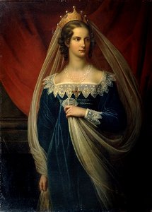 Gerhard von Kügelgen - Porträt der Prinzessin Charlotte von Preußen
