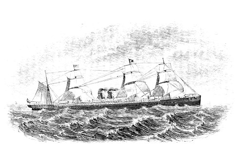 PSM V12 D553 Modern steamship the germanic